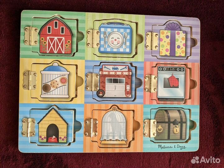 Развивающая игра прятки Melissa&Doug