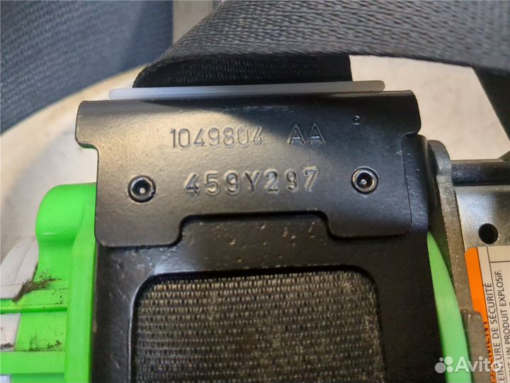 Ремень безопасности Suzuki Splash, 2010