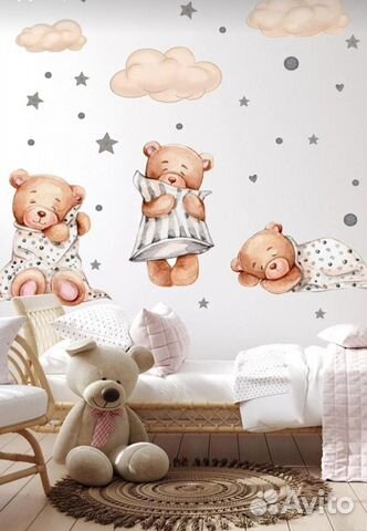 Наклейки на стену