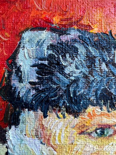 Картина маслом портрет художник ван гог