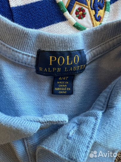 Поло на мальчика Ralph Lauren 5/6 лет