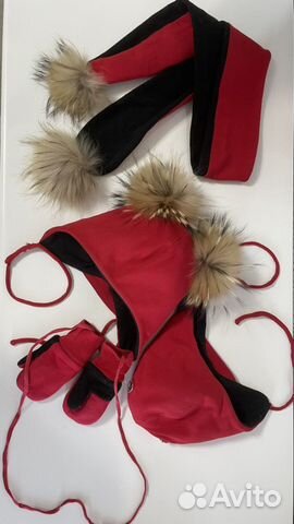 Шапка и шарф+варежки (два набора шапок)