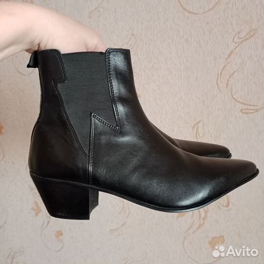 Казаки натуральная кожа 39