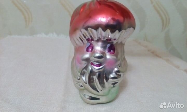 Ёлочные игрушки стекло СССР