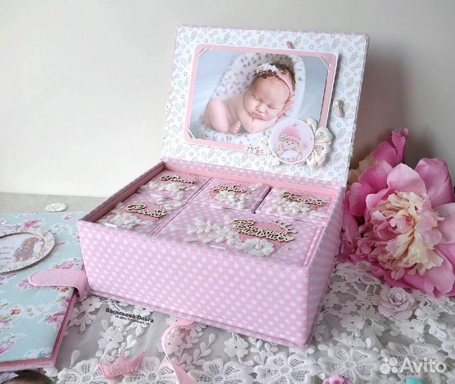 Шкатулка для девочки memory box