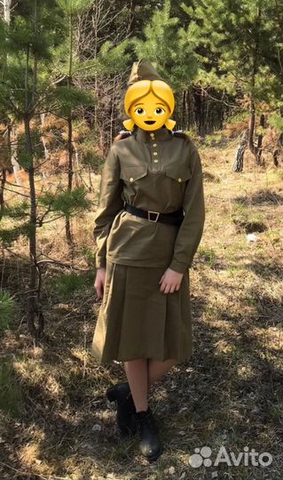 Детская военная форма для девочки 152-158