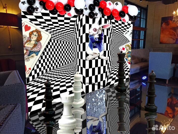 Фотозона Гэтсби, Оскар,Париж,Шахматы