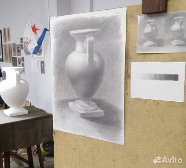 Педагог изо, живопись, академический рисунок