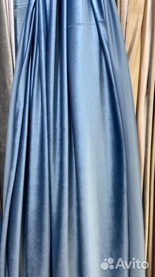 Шторы велюровые