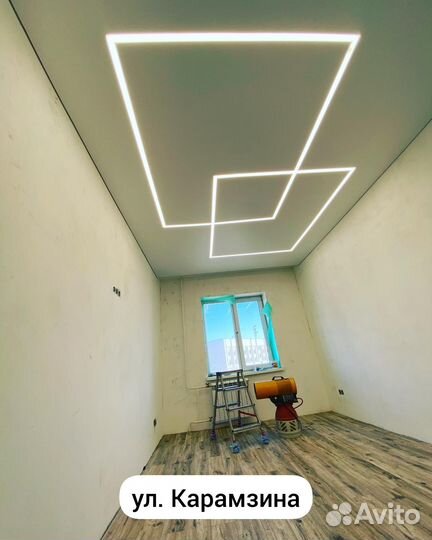 Натяжные потолки с гарантией 5 лет