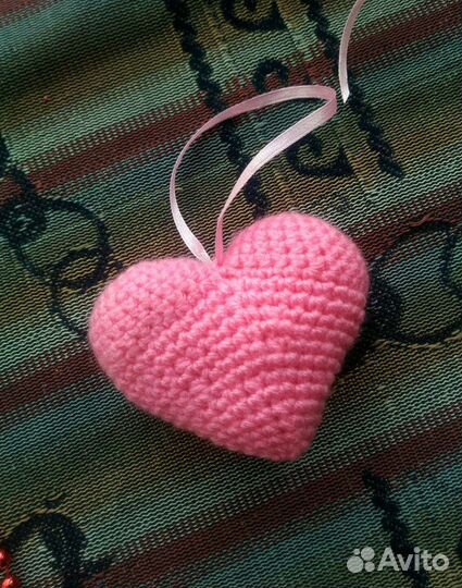 Вязаное сердечко