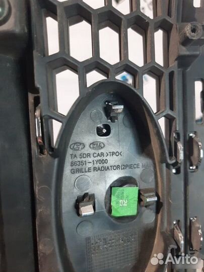 Решетка радиатора Kia Picanto 2 2011-2017