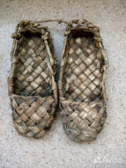 Лапти из лыка
