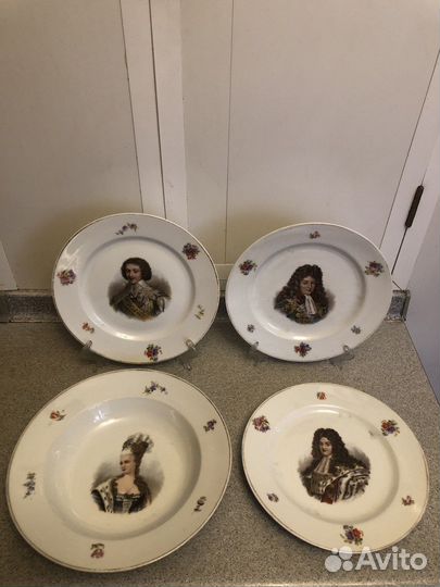 Посуда старинная и ретро.тарелки Николай 2.ифз