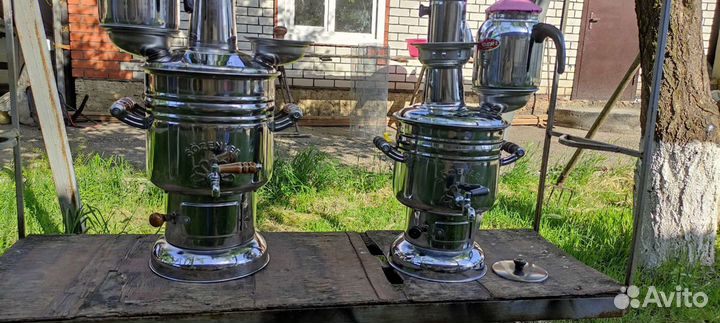 Самовар на дровах