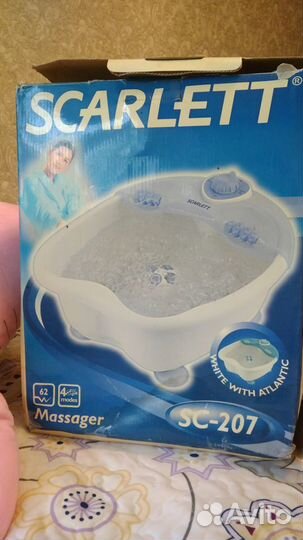 Массажер для ног скарлетт sc-10