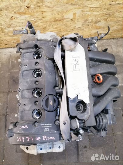 Двигатель BVY Volkswagen Passat B6 2.0 FSI 89 т.км
