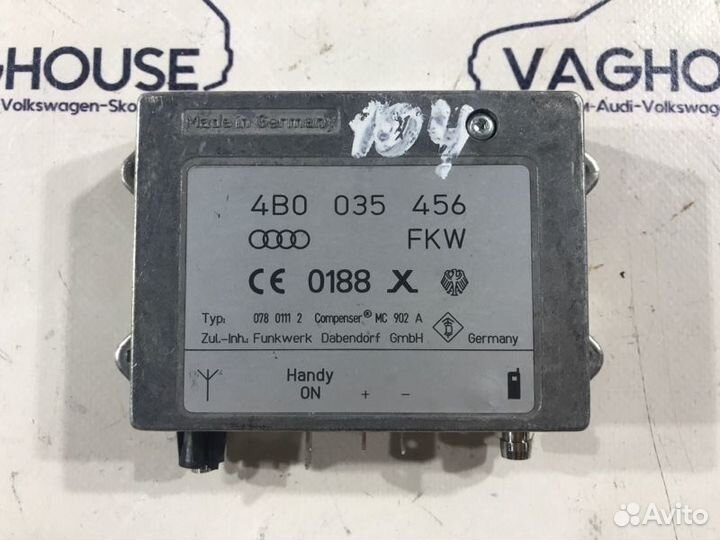 Блок управления телефоном Audi S8 D2 4D 4.2 2000