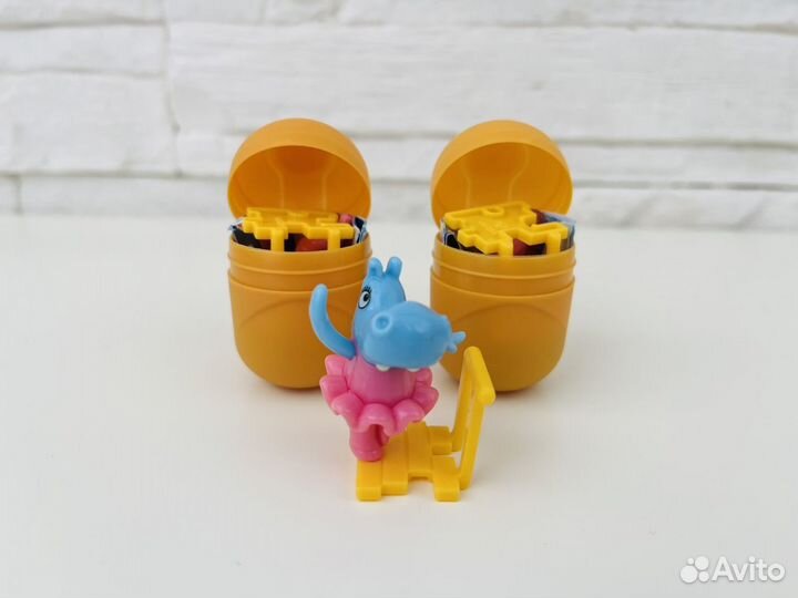 Фигурки Kinder Surprise Бегемотики