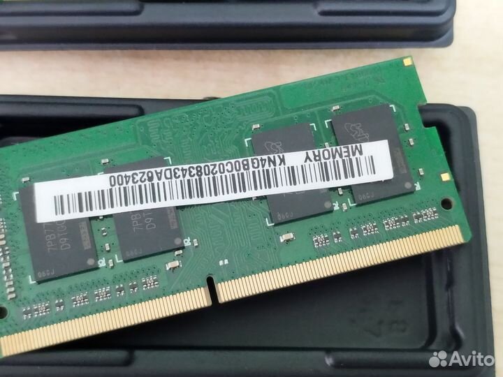 Память для ноутбука DDR4