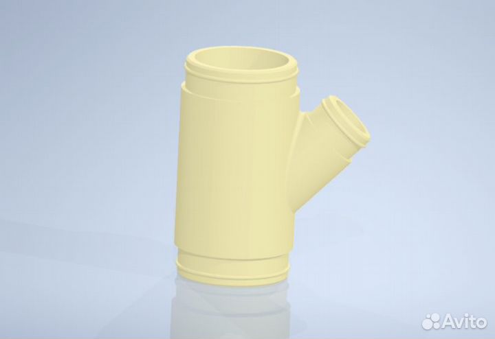 Тройник EGR Land Cruiser 100