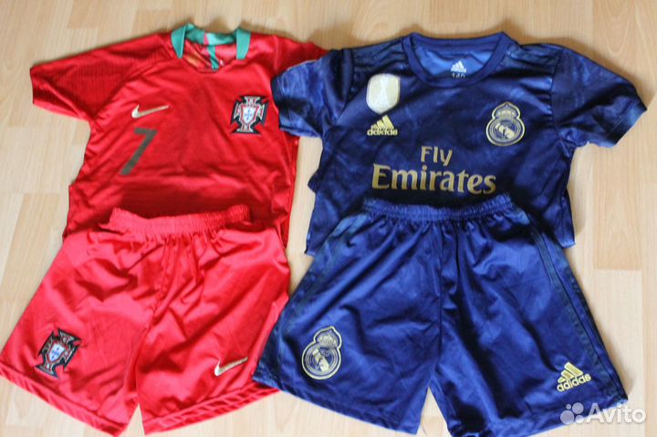 Футбольная форма детская для мальчика 128-134 р