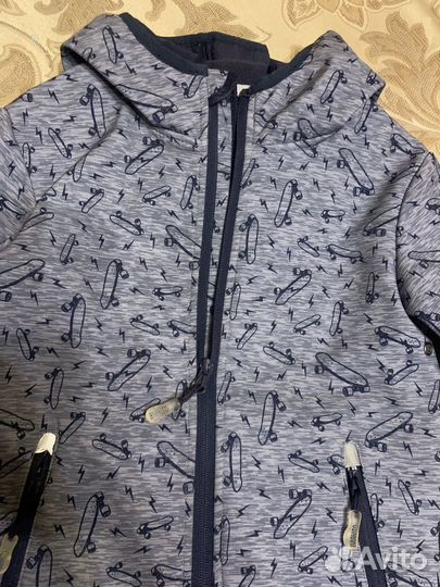 Куртка доя мальчика 116 / ветровка утепленная