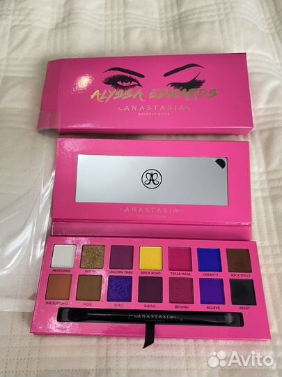 Палетка теней anastasia beverly hills