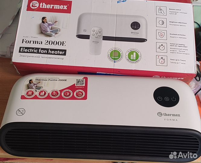 Тепловентилятор настенный