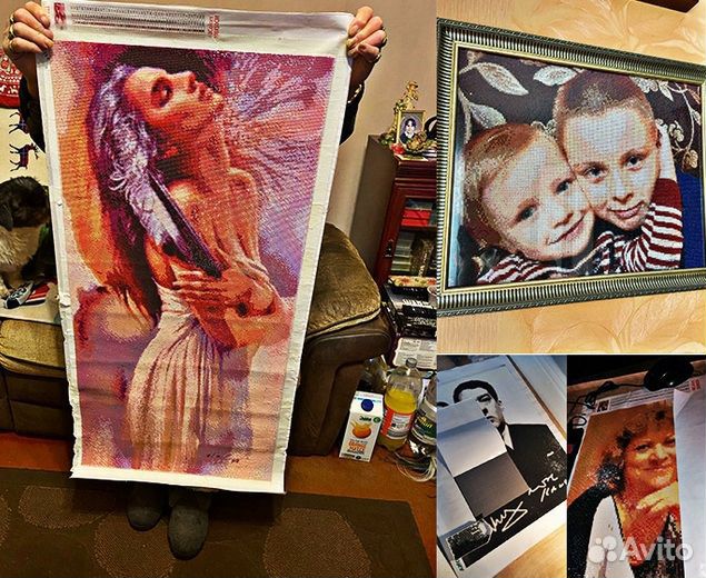 Алмазная мозаика по фотографиям