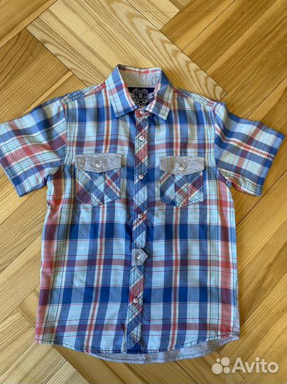 Рубашка шорты для мальчика р140