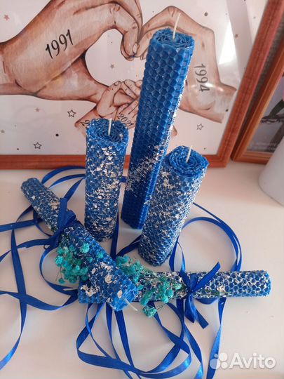 Свечи из вощины