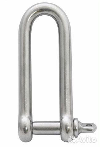 Такелажная скоба U-образная. Длинная 6мм 01606