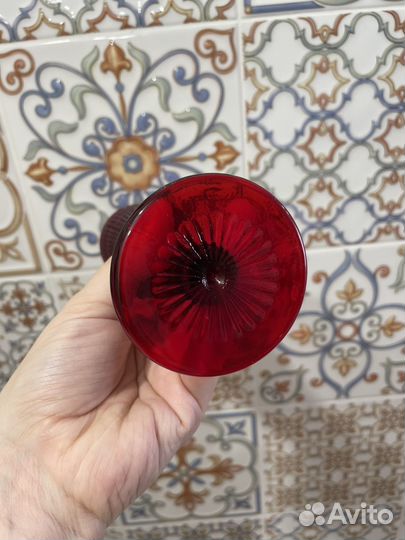 Фужеры под шампанское, из цветного стекла