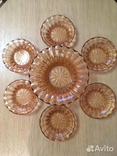 Вазочка для варенья и розетки СССР