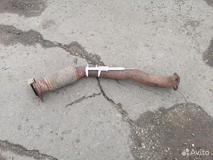 Гофра.Приемная труба глушителя