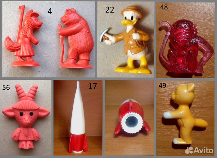 СССР Мини микро игрушки малютки