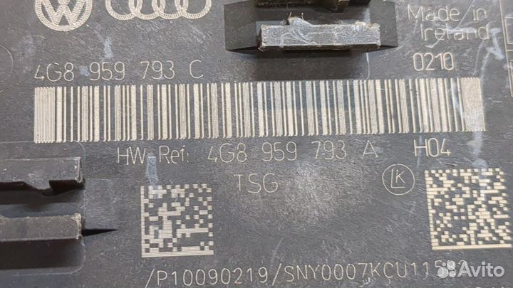 Блок управления дверьми Audi A7, 2012