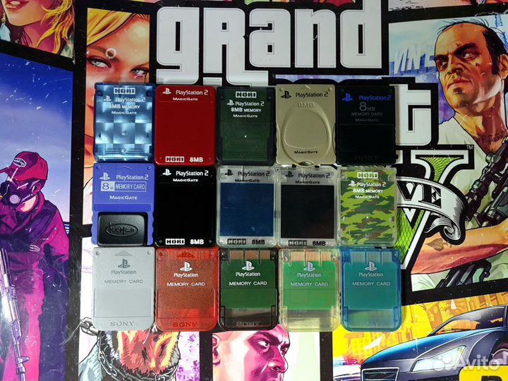 Оригинальная Карта Памяти Ps1 / Ps2