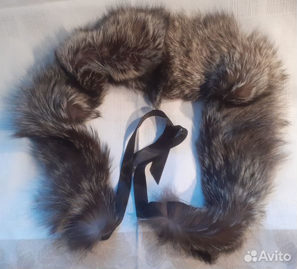 Воротник-горжетка, чернобурка