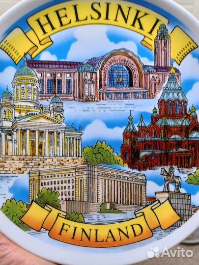 Сувенирные тарелки из разных стран