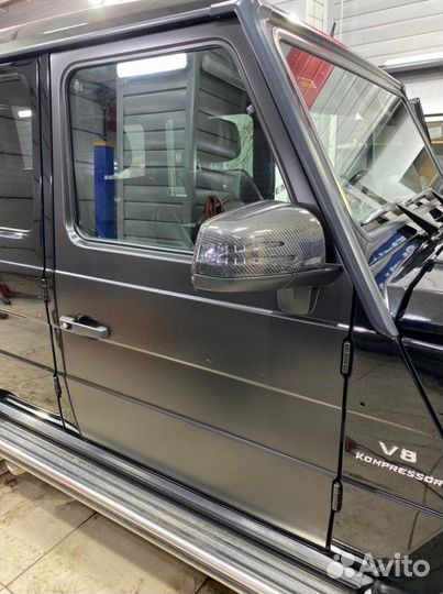 Накладки на ручки карбон G-class Mercedes-Benz