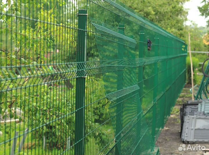 3Д сетка гиттер для забора