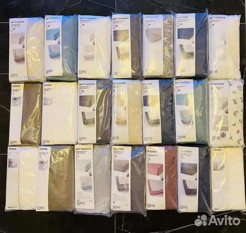 Простынь IKEA Nattjasmin, Gaspa, Ullvide