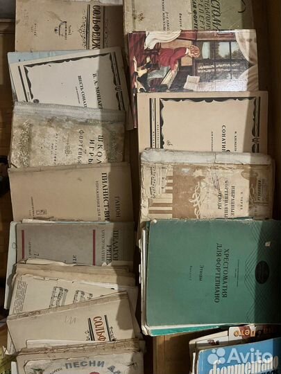 Музыкальные книги пакетом (ноты для фортепиано)