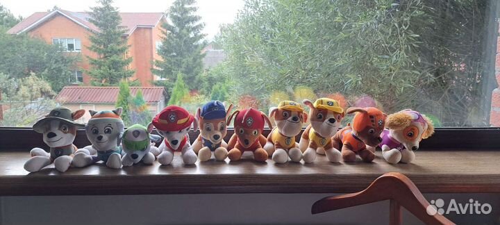 Мягкие игрушки щенячий патруль