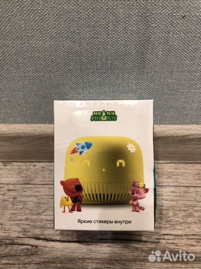 Умная колонка VK Капсула Нео с Марусей, желтая