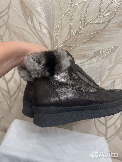 Ботинки женские 38 размер натуральная кожа