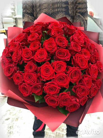 Букет из 51 розы
