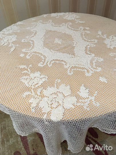 Скатерть Вышивка Винтаж